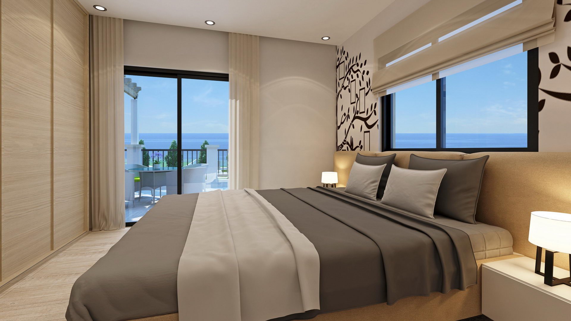 Вилла с 3 спальнями в Peyia Coastal Villas, Пейя, Пафос, Кипр № 5382