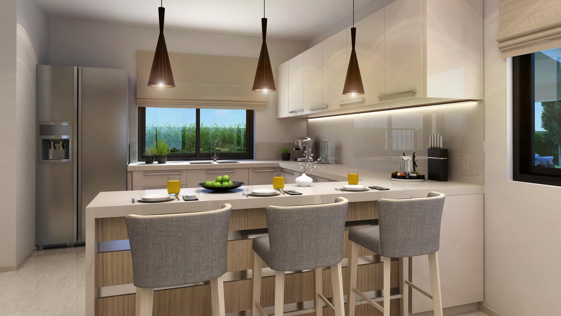 Вилла с 3 спальнями в Peyia Coastal Villas, Пейя, Пафос, Кипр № 5382