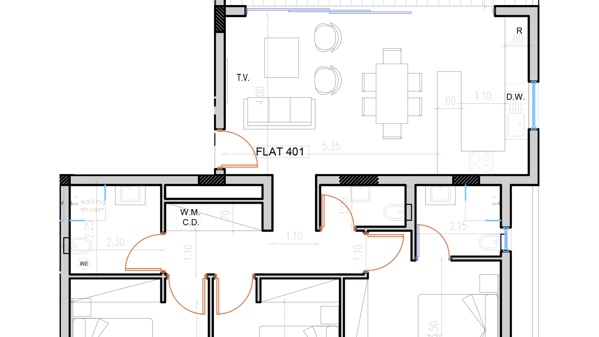3 bedrooms Penthouse in Larnaca, Larnaka, Cyprus No. 31804