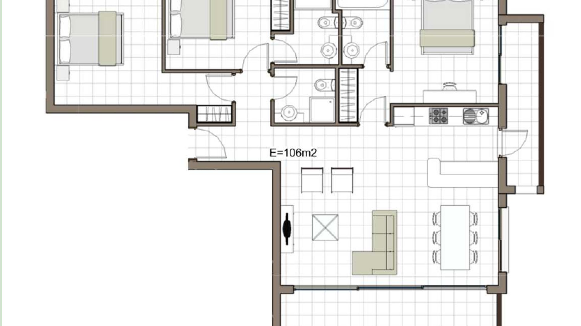 3 chambres Appartement à Trachoni, Limassol, Chypre No. 28788