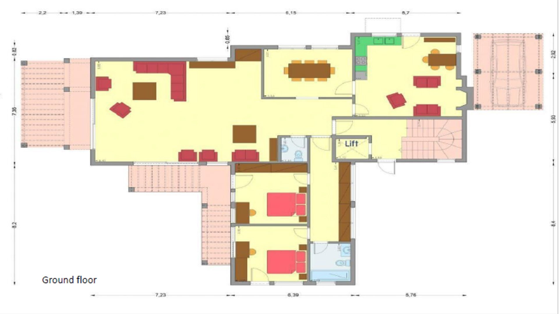 5 chambres Villa à Limassol, Chypre No. 28786