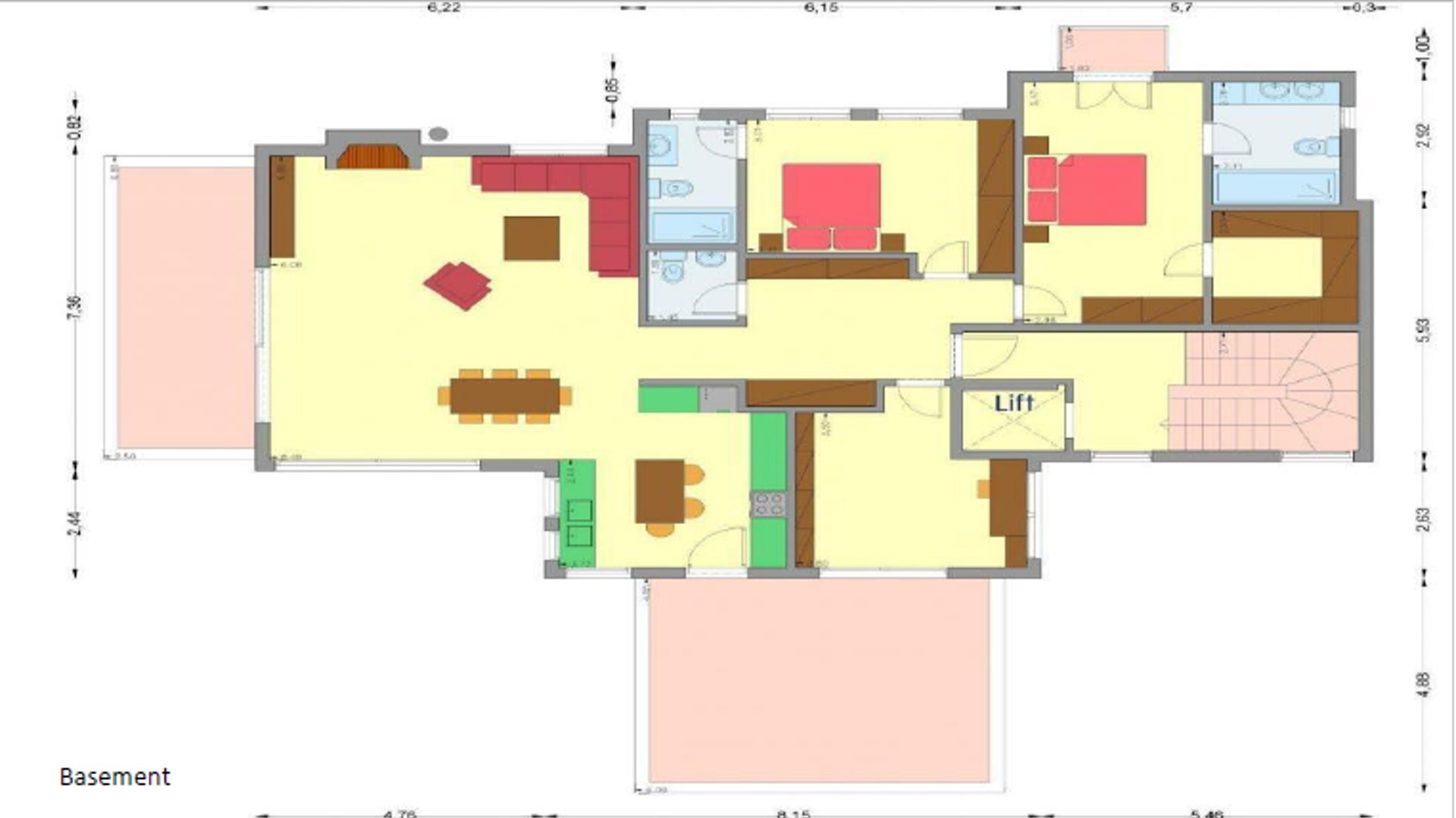 5 chambres Villa à Limassol, Chypre No. 28786