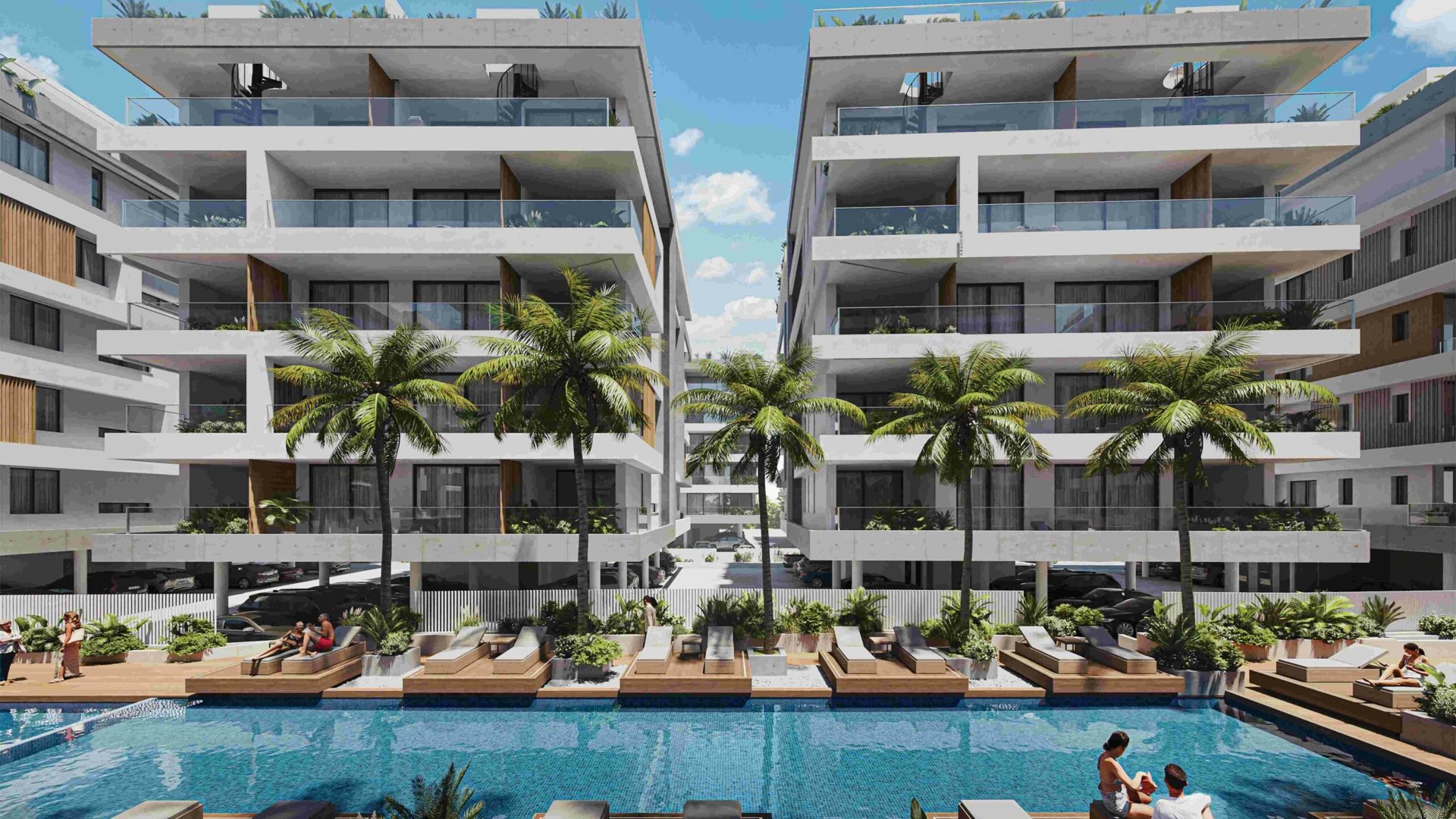 1 chambre Appartement à Livadia, Larnaka, Chypre No. 30515