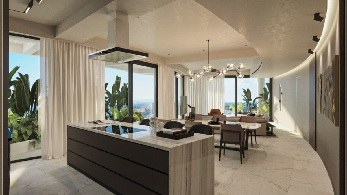 3 rooms Apartment in Limassol, Cyprus No. 38996