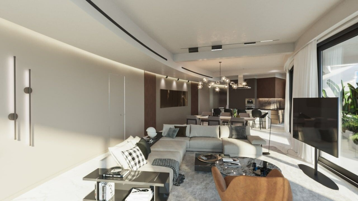 3 rooms Apartment in Limassol, Cyprus No. 38996