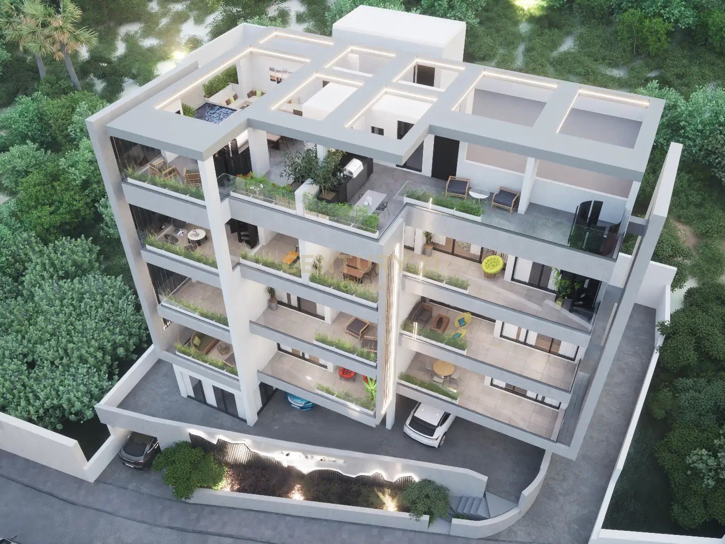 2 bedrooms Apartment in Germasogeia, Limassol, Cyprus No. 53687