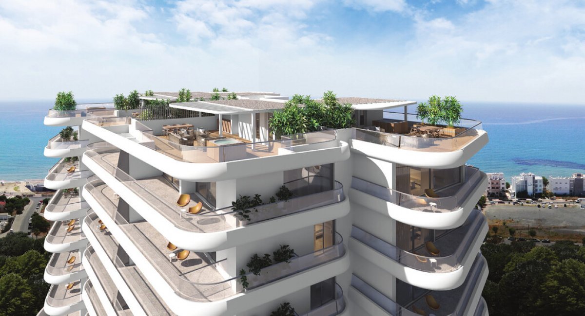 3 dormitorios Apartamento en Larnaca, Larnaka, Chipre No. 38168