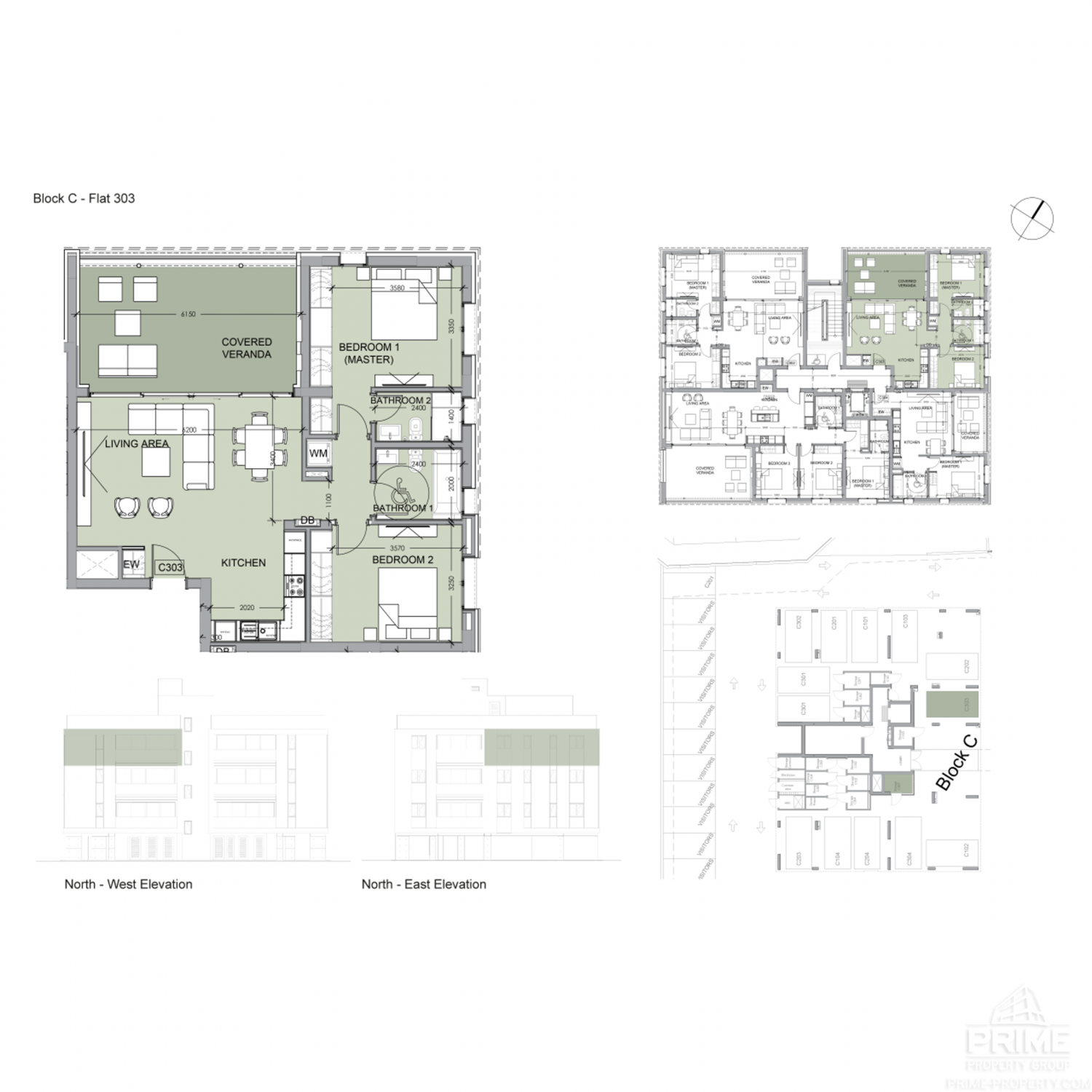 2 dormitorios Apartamento en Kato Polemidia, Limassol, Chipre No. 4622