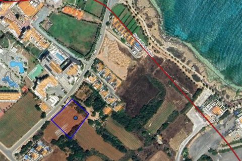 Земельный участок 1386м2 в Паралимни, Аммохостос, № 40586