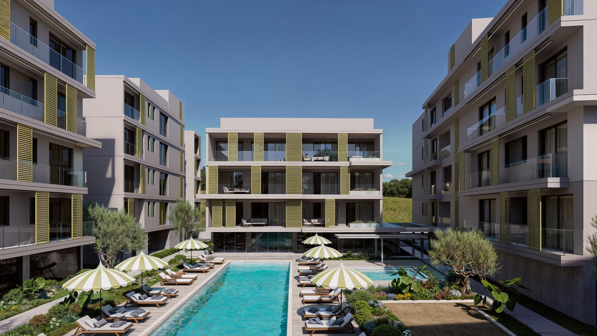 ЖК Kato Paphos Apartments в Пафос, Кипр № 50767