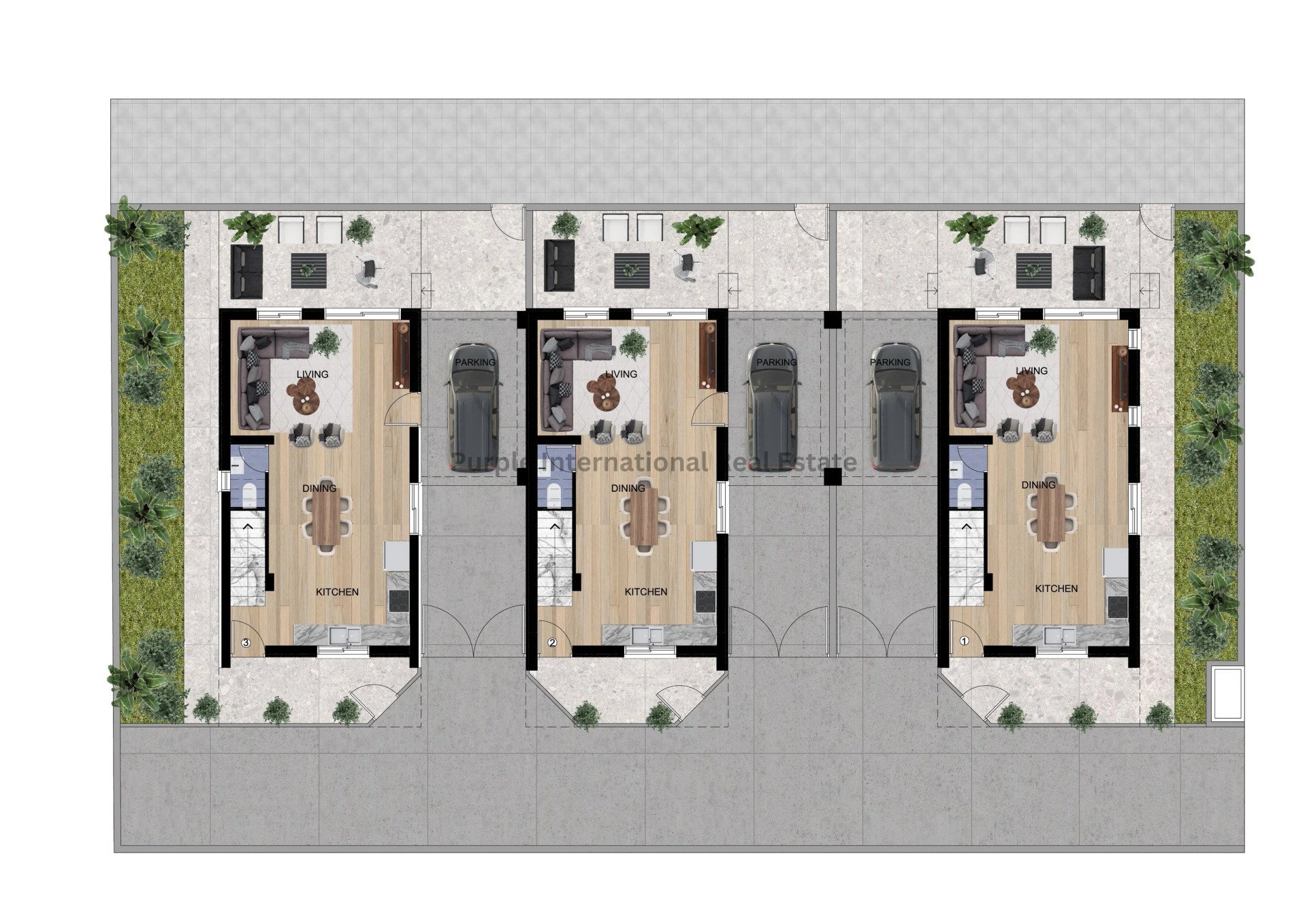 3 bedrooms Villa in Oroklini, Larnaka, Cyprus No. 52411