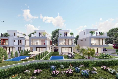 Вилла с 4 комнатами в Лимассол, Лимасол,  № 38990 14