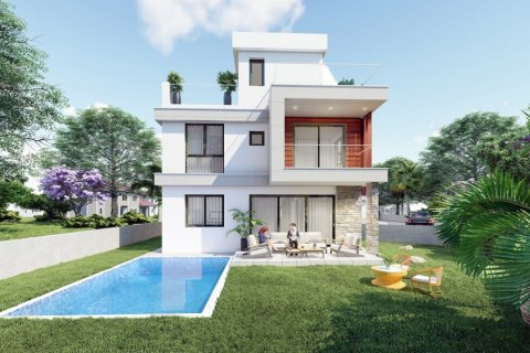 Вилла с 4 комнатами в Лимассол, Лимасол,  № 38990