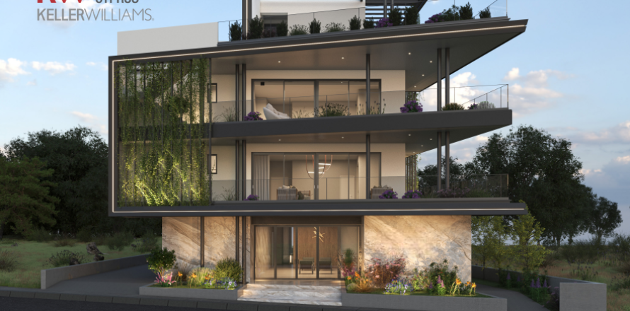 Квартира с 3 спальнями в Агландзия, Никосия,  № 40192