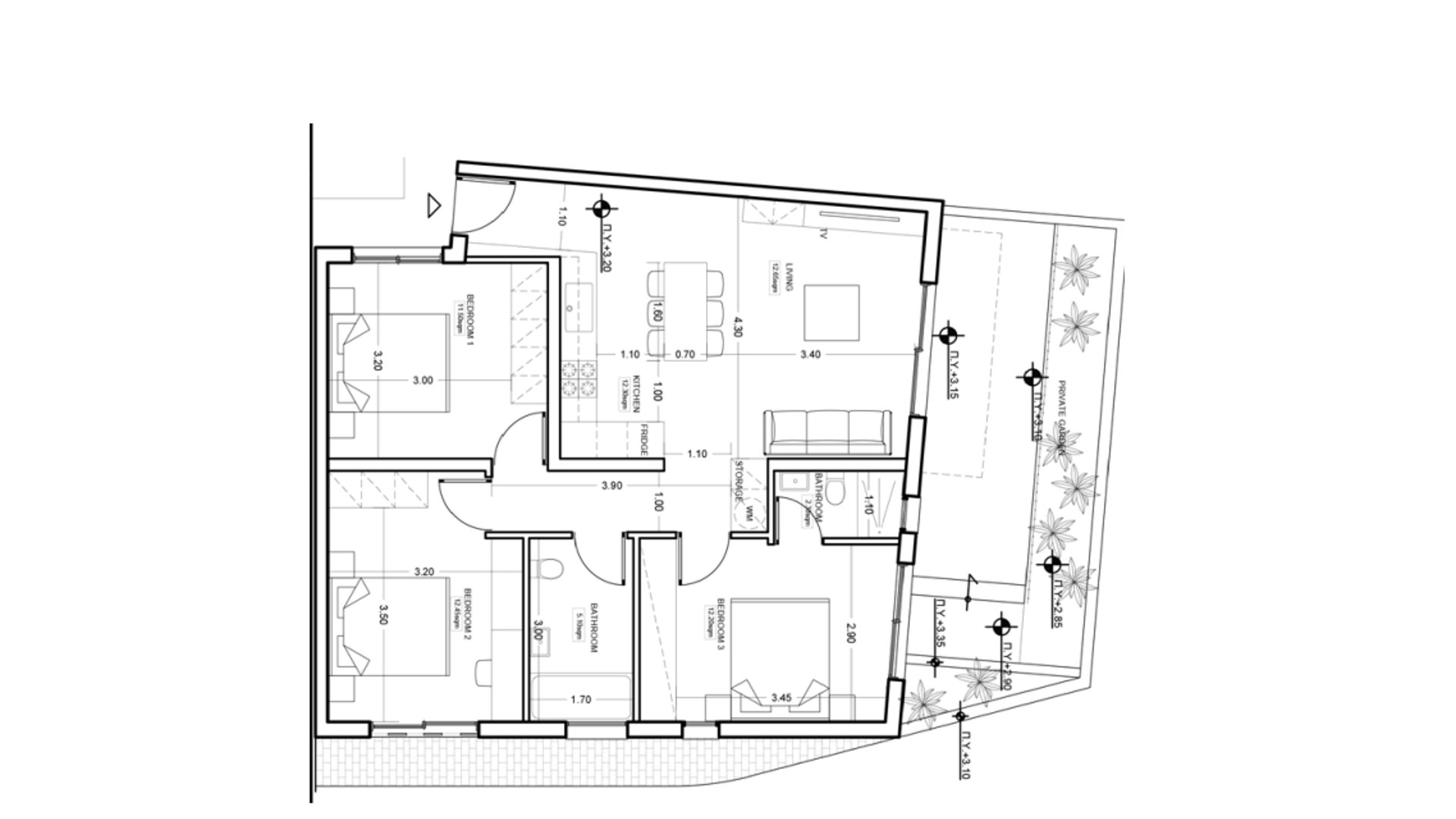 3 chambres Appartement à Pyla, Larnaka, Chypre No. 26513