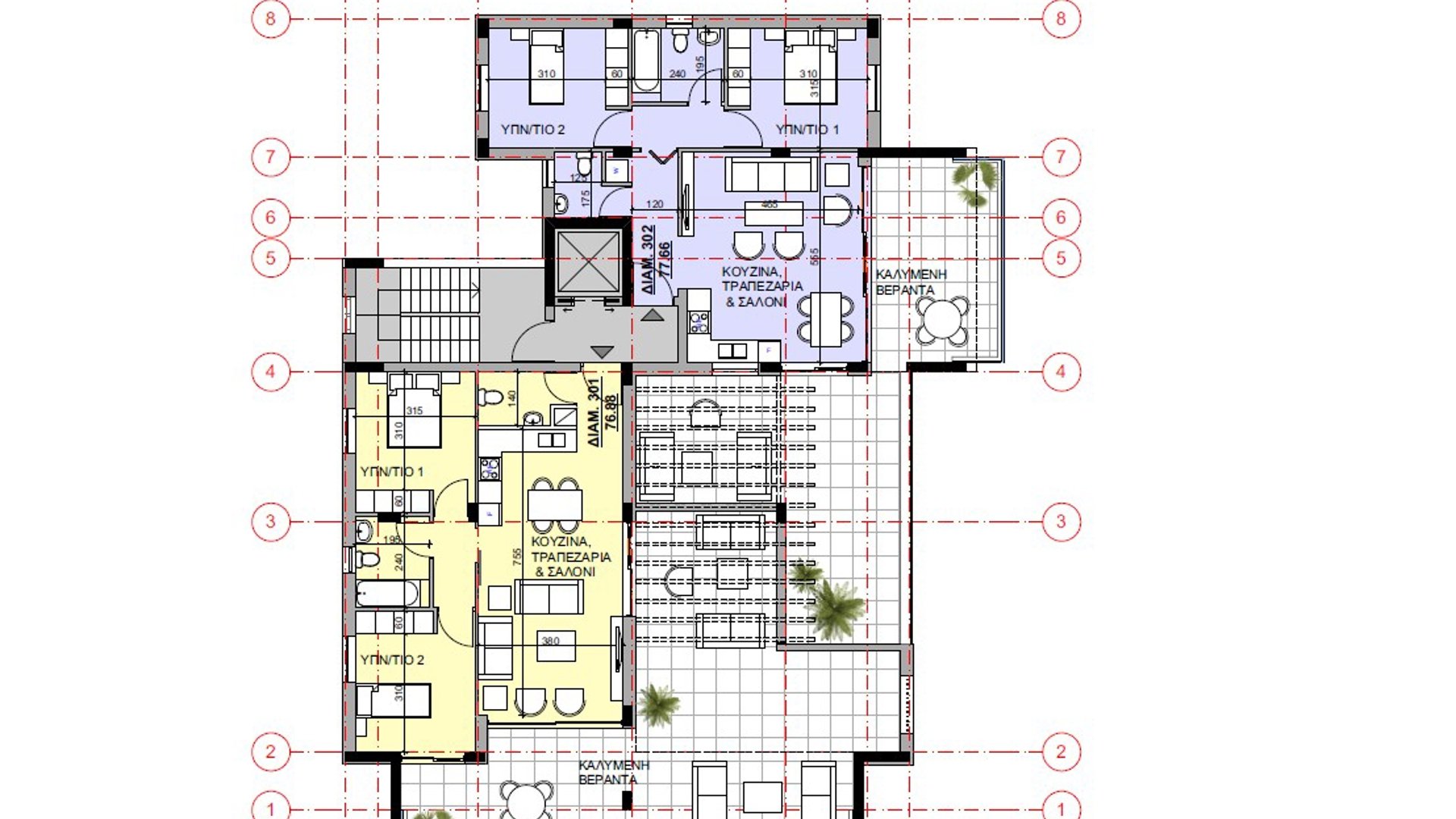 2 dormitorios Apartamento en Kato Polemidia, Limassol, Chipre No. 26511