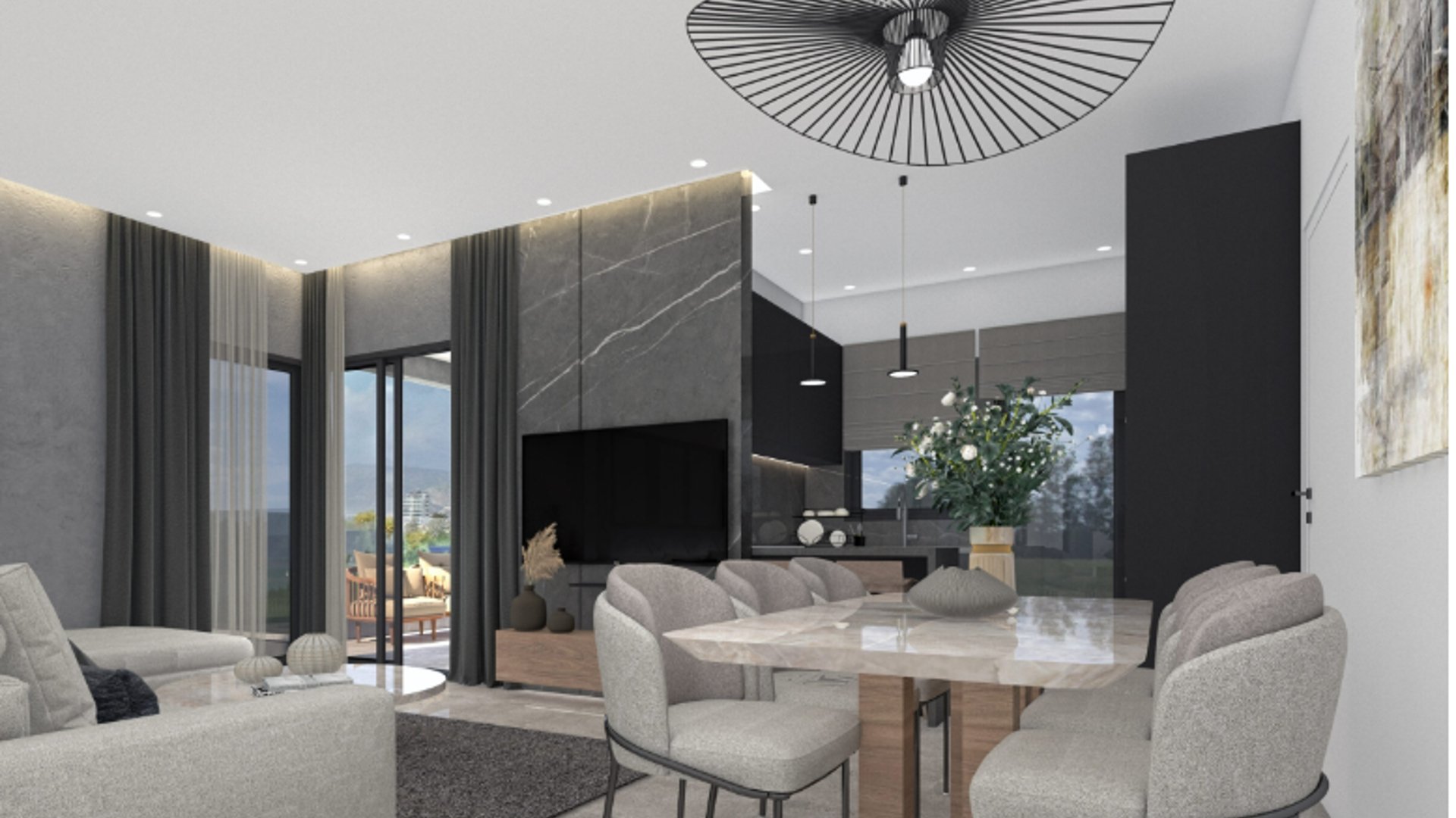 3 bedrooms Penthouse in Tsiflikoudia, Limassol, Cyprus No. 28617