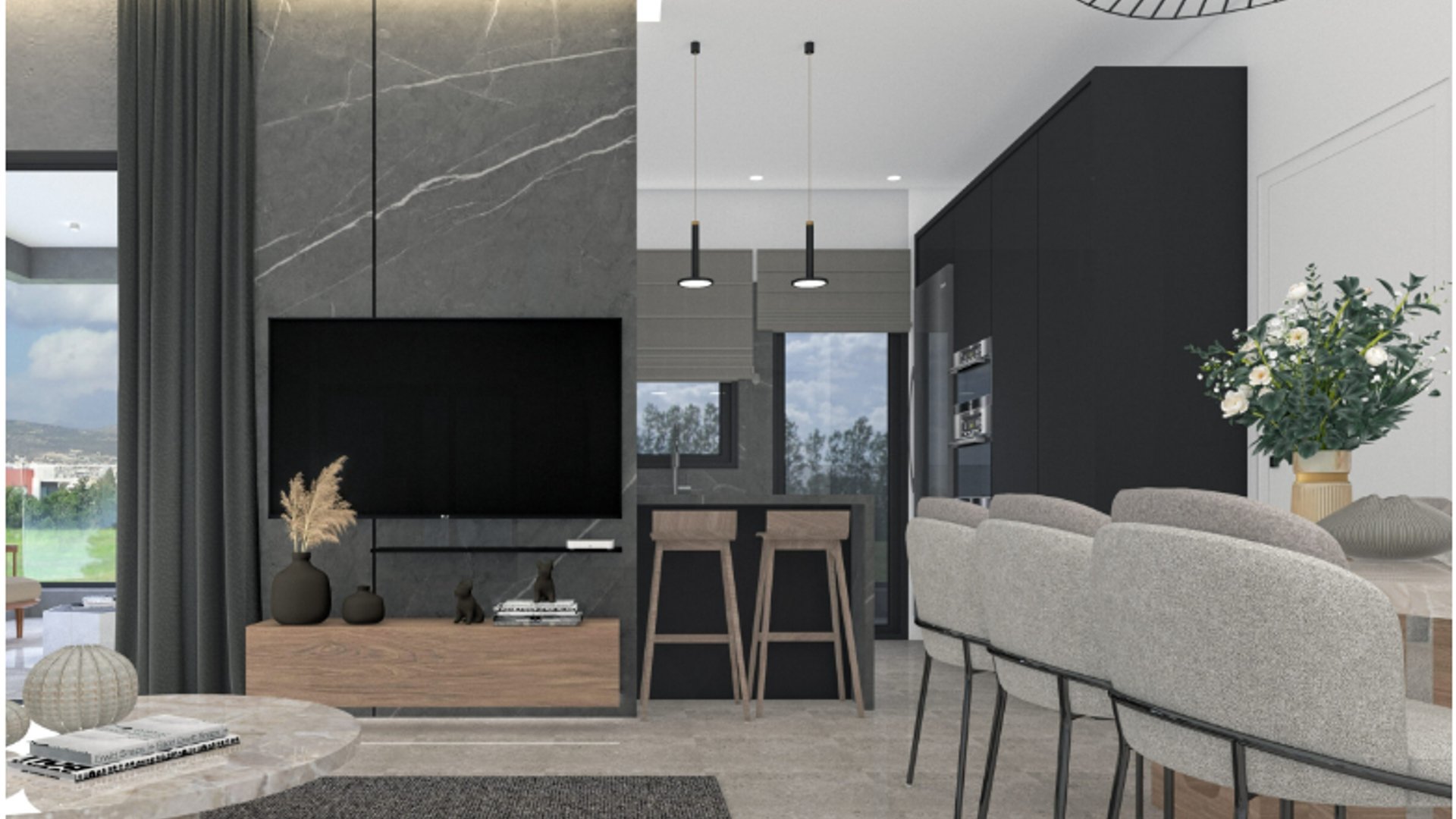 3 bedrooms Penthouse in Tsiflikoudia, Limassol, Cyprus No. 28617