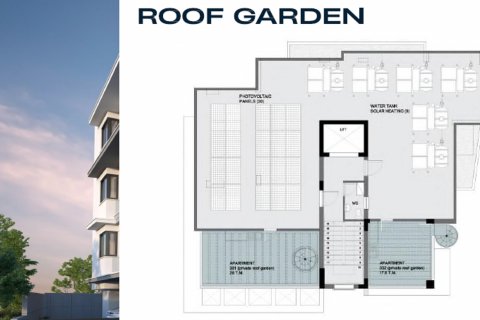 2 bedrooms Penthouse in Germasogeia, Limassol, Cyprus No. 28622
