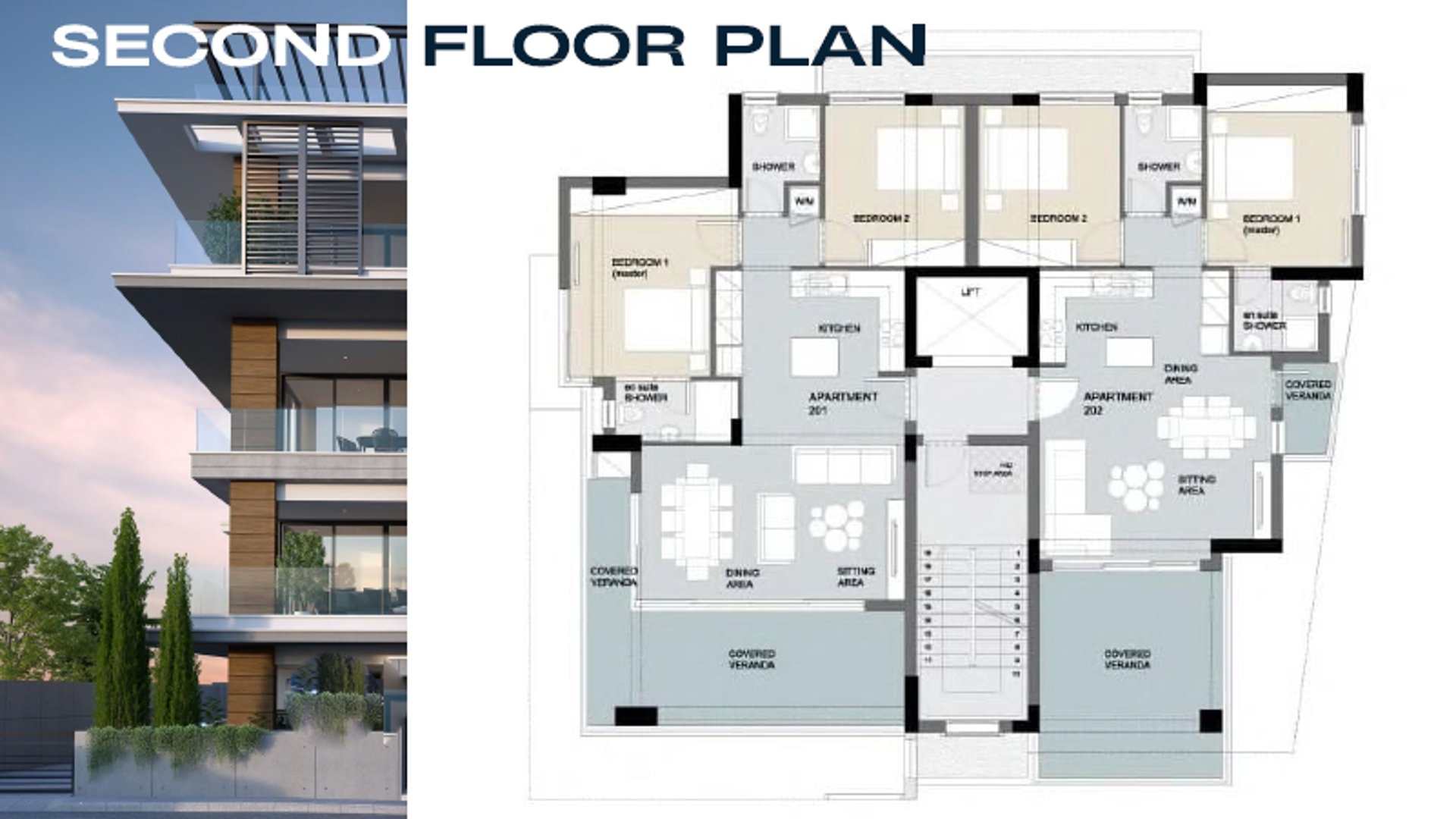 2 bedrooms Penthouse in Germasogeia, Limassol, Cyprus No. 28622