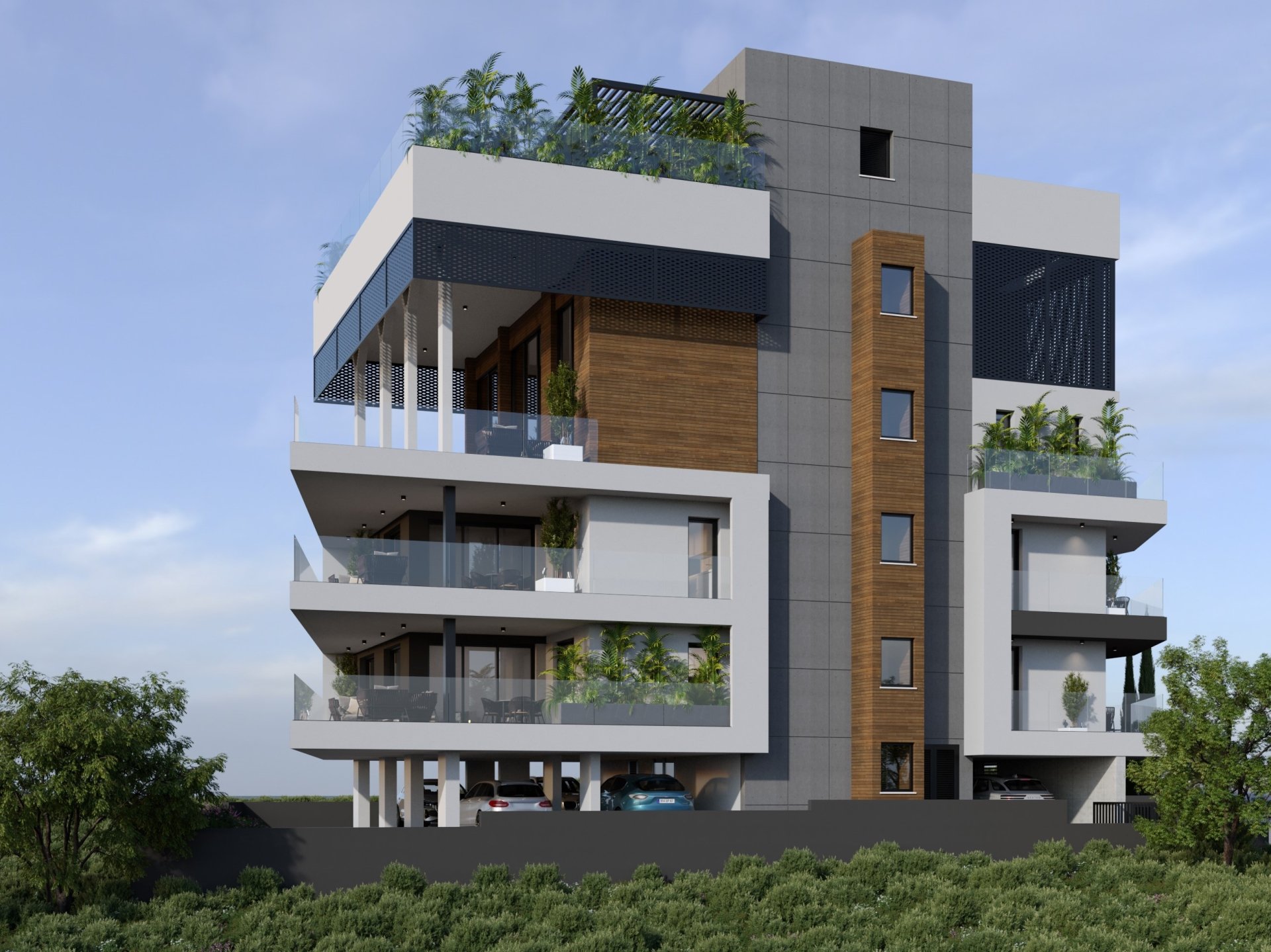 2 dormitorios Apartamento en Germasogeia, Limassol, Chipre No. 54251