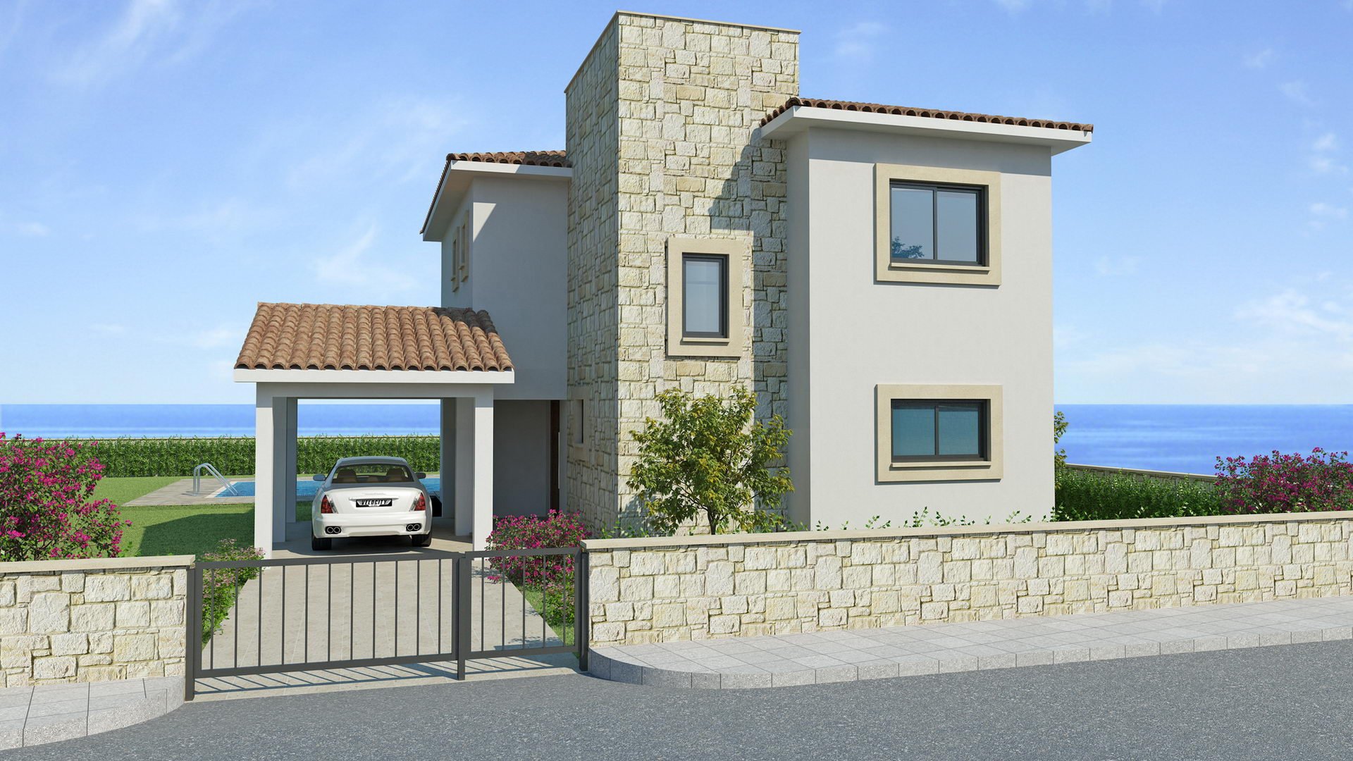 Peyia Coastal Villas en Pegeia, Paphos, Chipre No. 5374