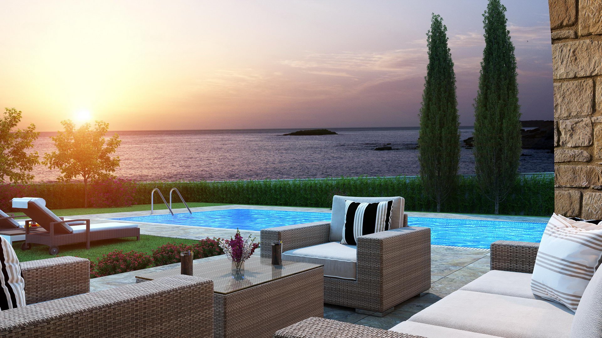 Peyia Coastal Villas en Pegeia, Paphos, Chipre No. 5374