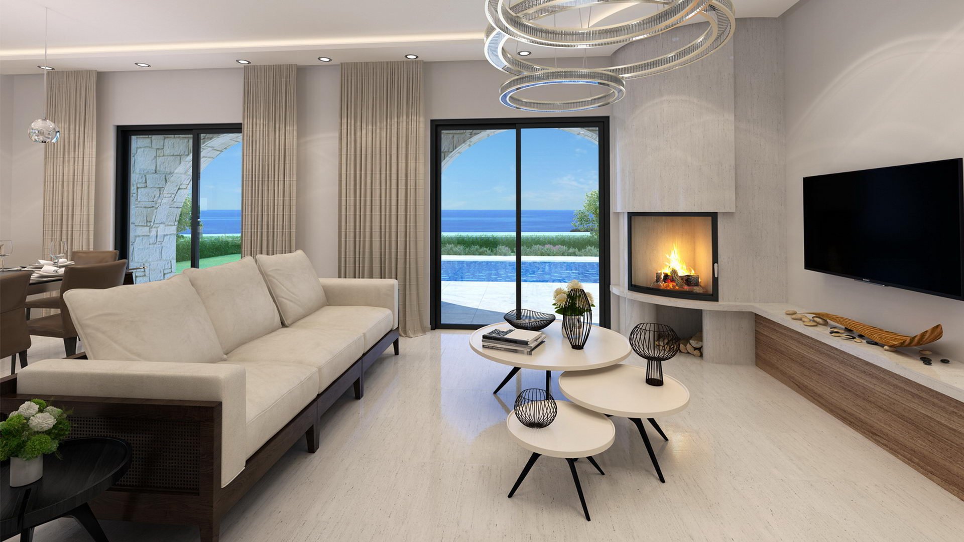 Peyia Coastal Villas en Pegeia, Paphos, Chipre No. 5374