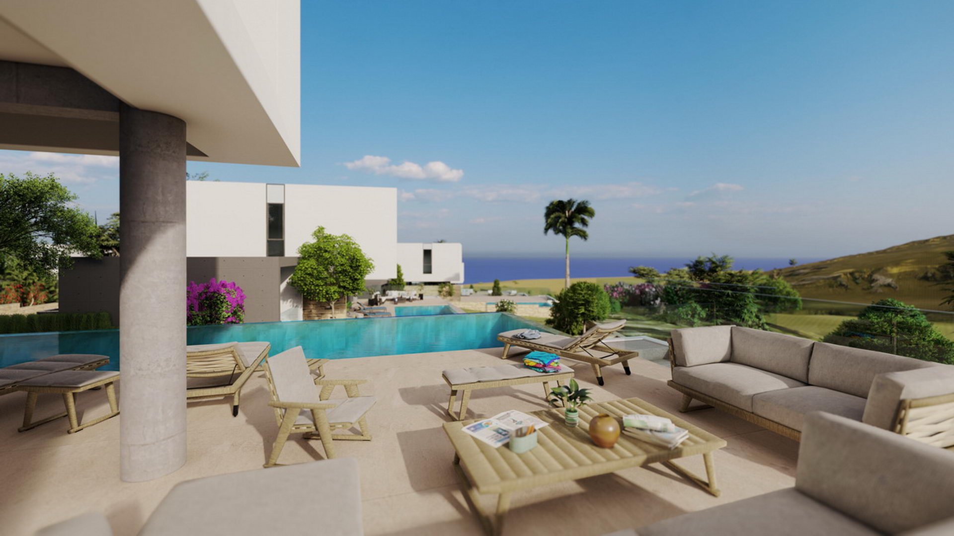 3 chambres Villa à Viewpoint Hills Pegeia, Paphos, Chypre No. 5568