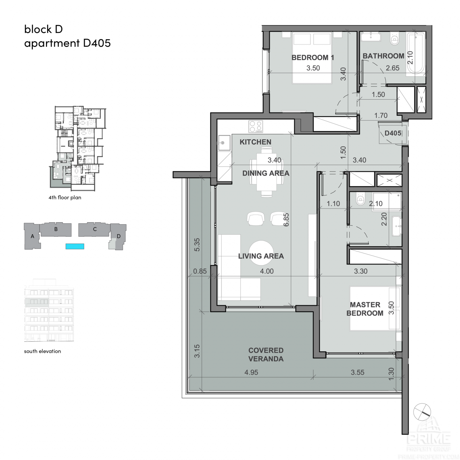2 chambres Appartement à Limassol, Chypre No. 26945