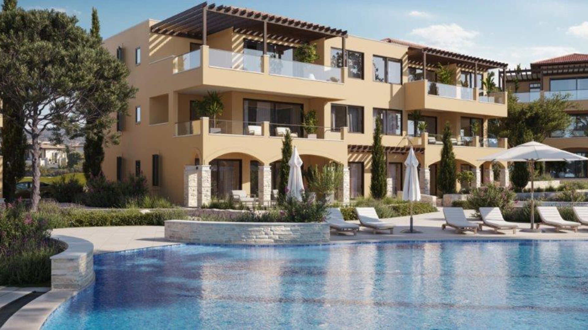 3 chambres Appartement à Aphrodite Hills, Kouklia, Paphos, Chypre No. 28306