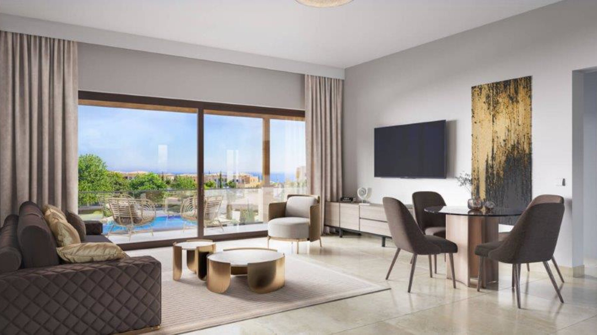 2 chambres Appartement à Aphrodite Hills, Kouklia, Paphos, Chypre No. 28304