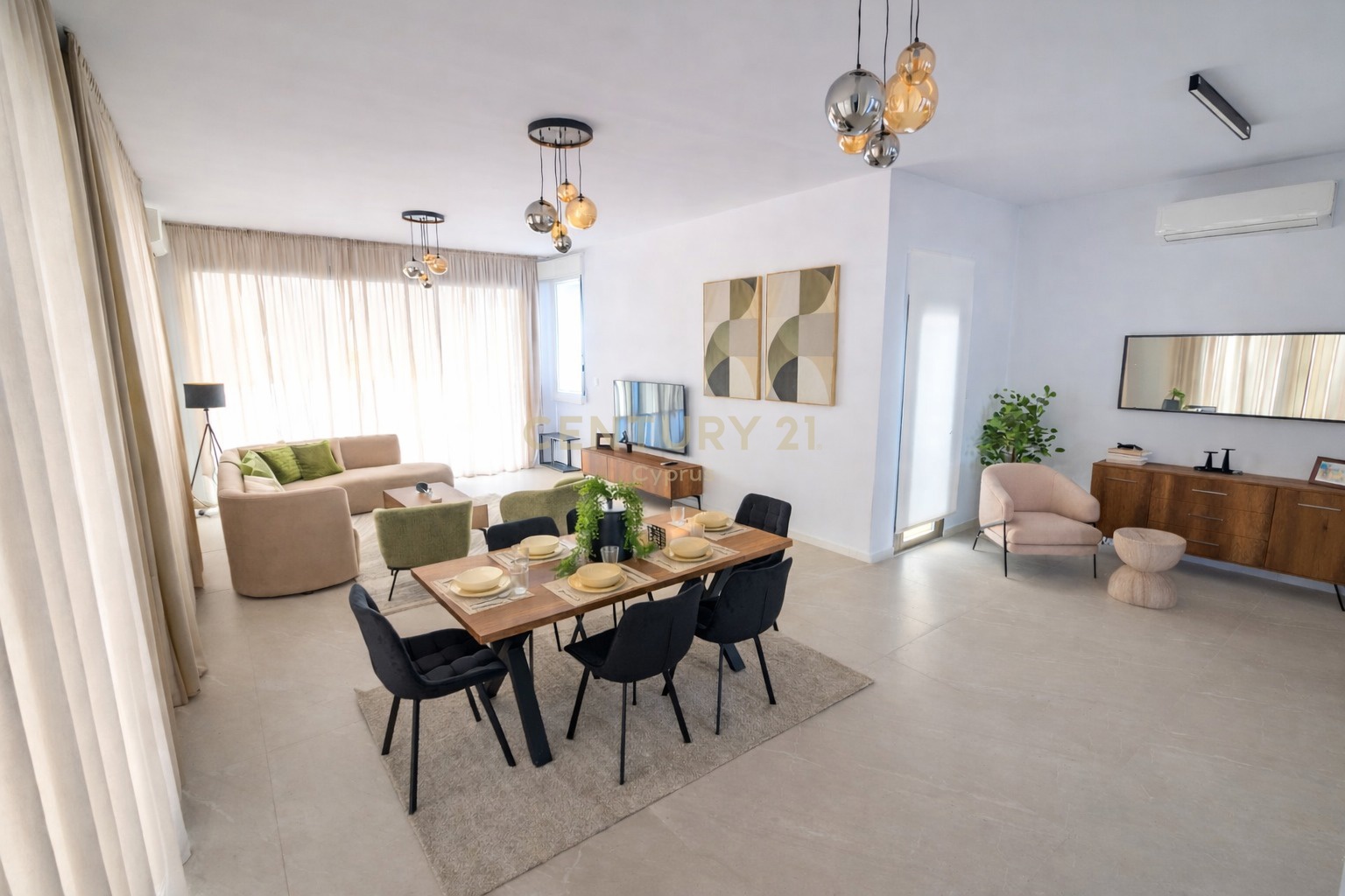 4 bedrooms Villa in Dromolaxia, Larnaka, Cyprus No. 55448