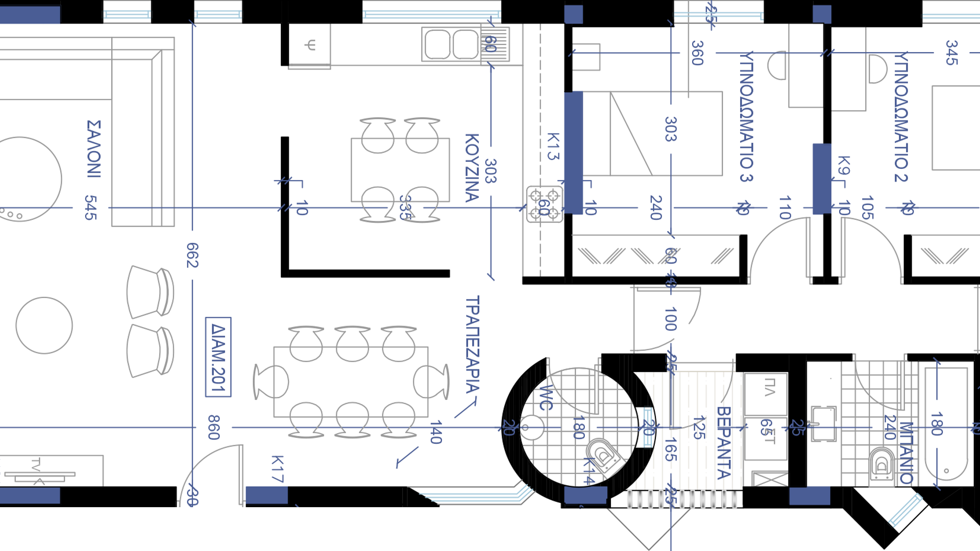 3 dormitorios Apartamento en Nicosia, Chipre No. 31111