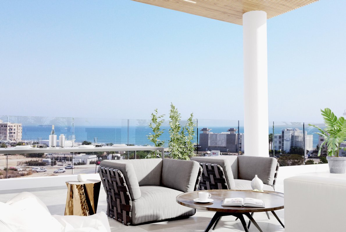 3 rooms Apartment in Larnaca, Larnaka, Cyprus No. 38975