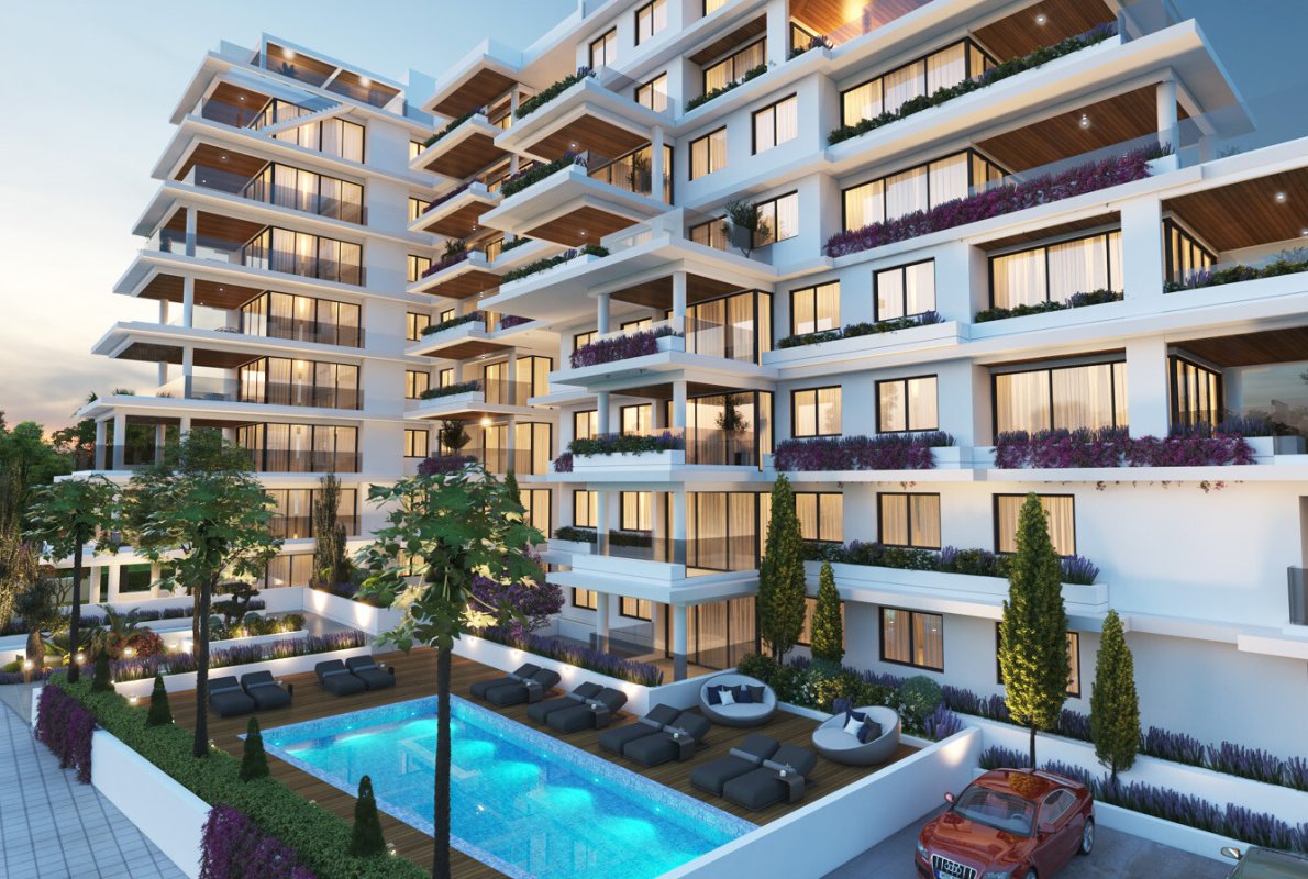 3 rooms Apartment in Larnaca, Larnaka, Cyprus No. 38975