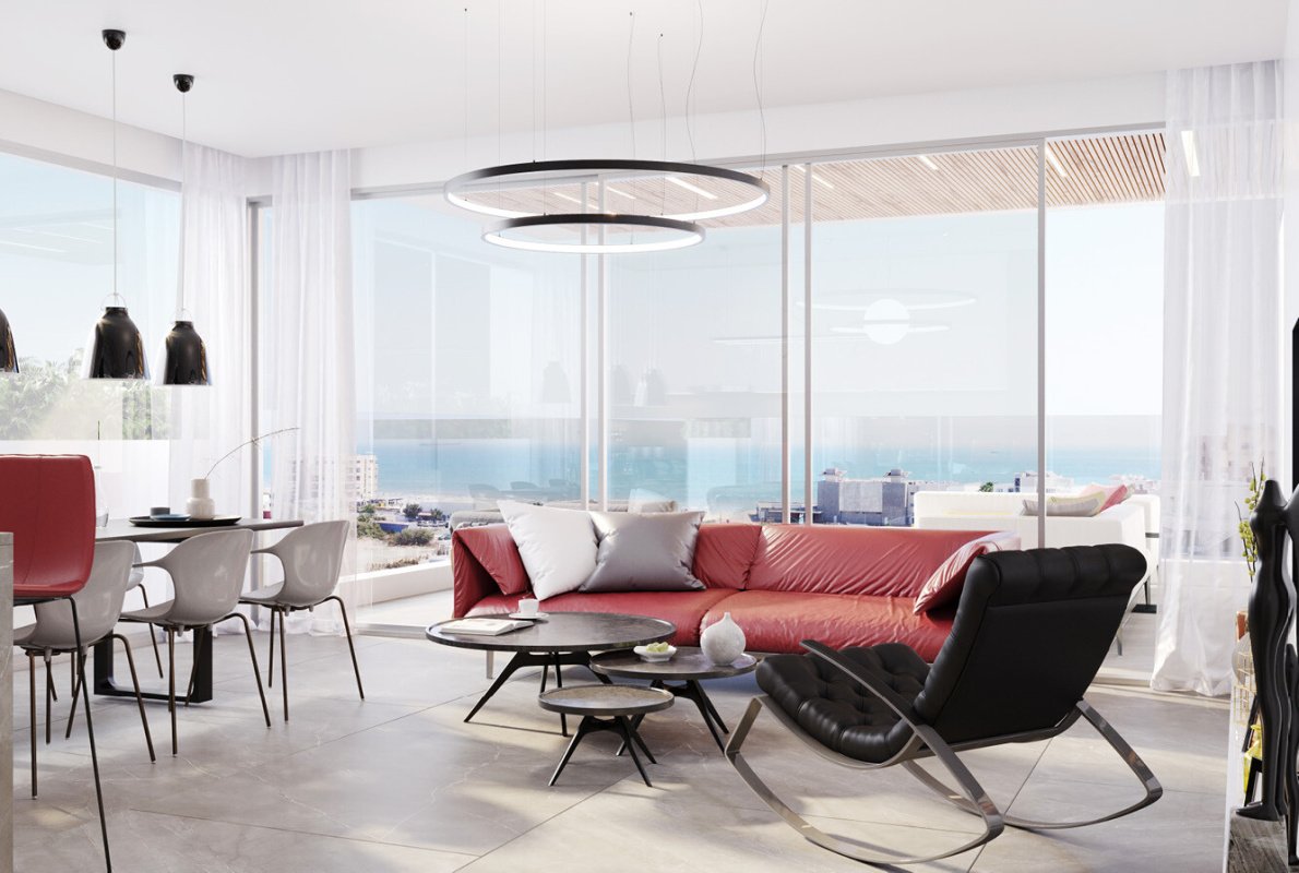 3 rooms Apartment in Larnaca, Larnaka, Cyprus No. 38975