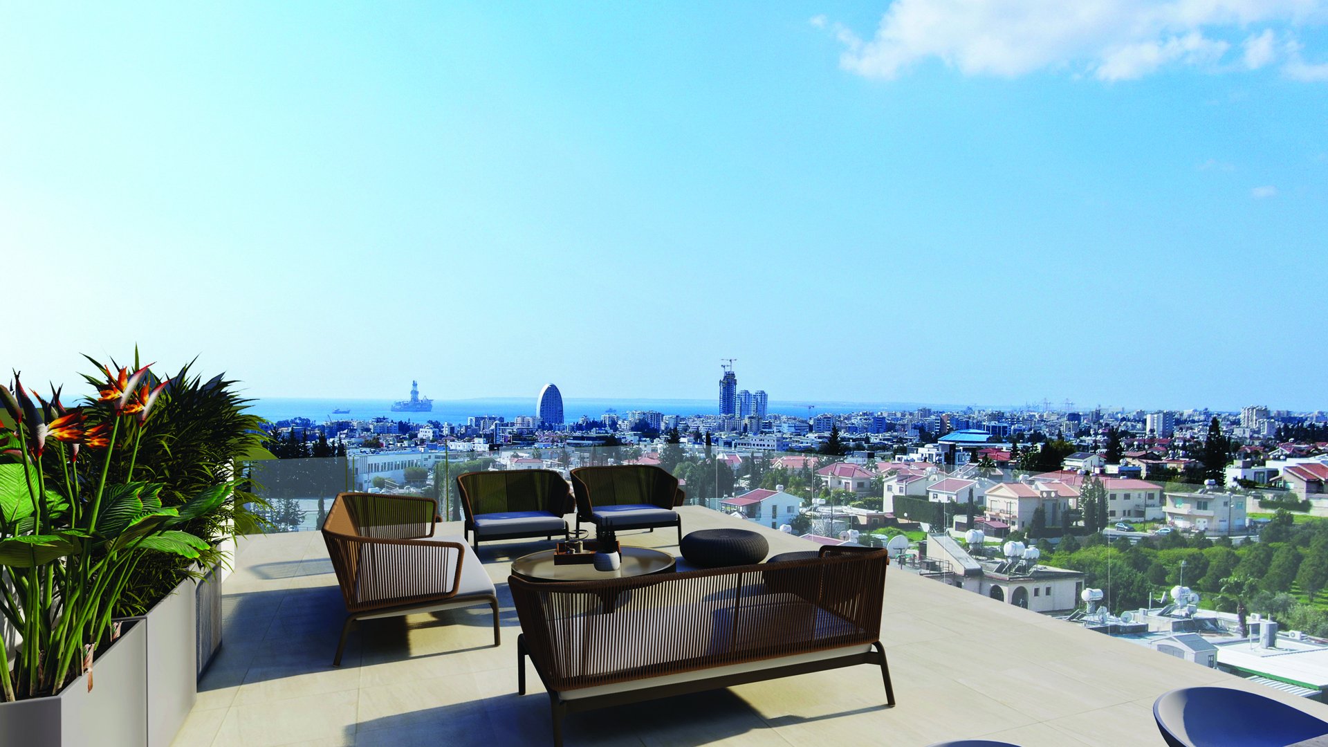 2 chambres Appartement à Limassol, Chypre No. 28582