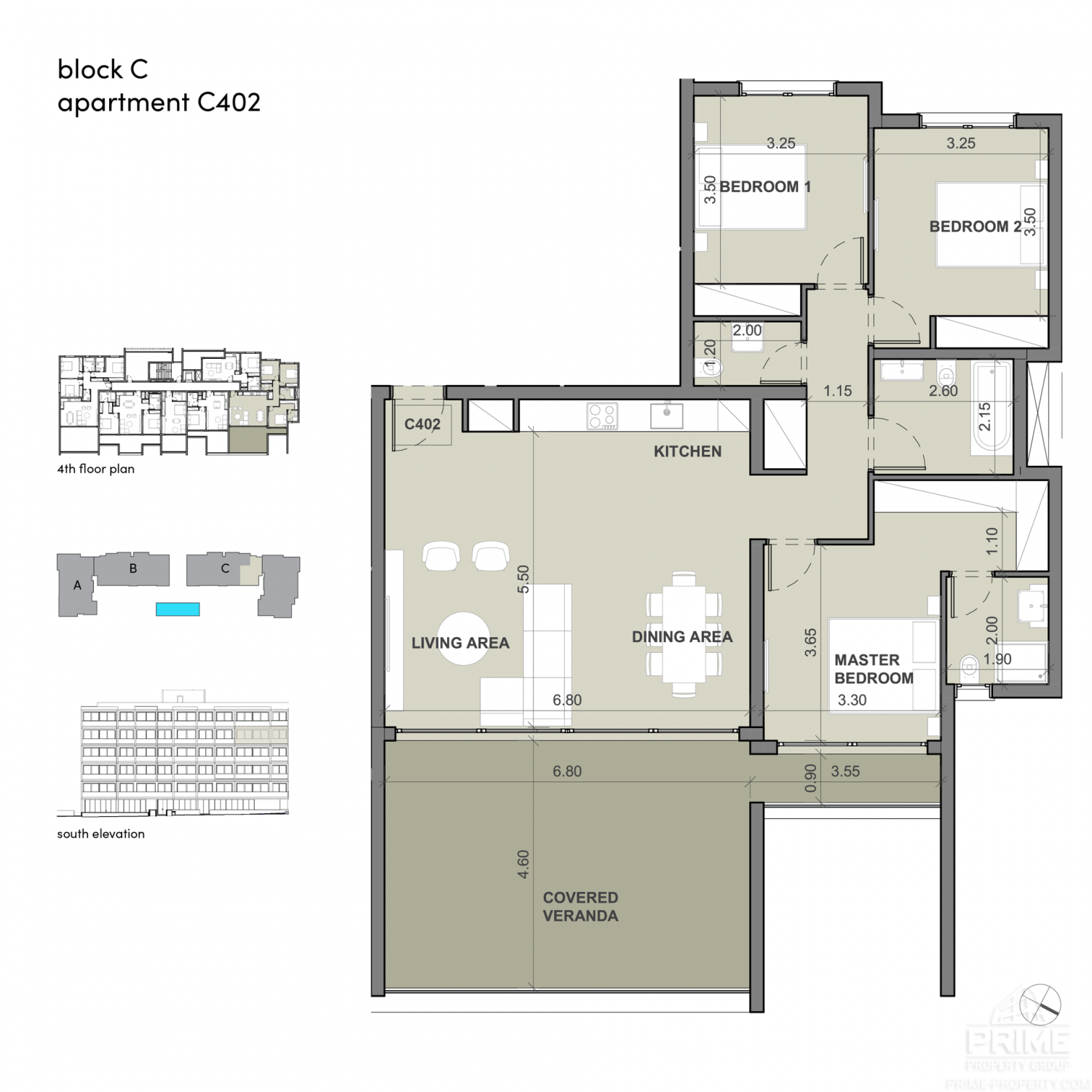 3 chambres Appartement à Limassol, Chypre No. 26906