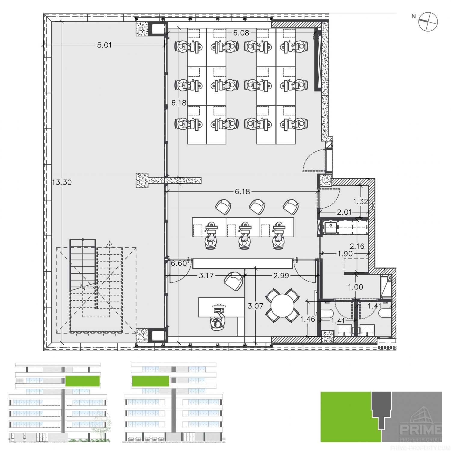 139m2 Office in Limassol, Cyprus No. 28152