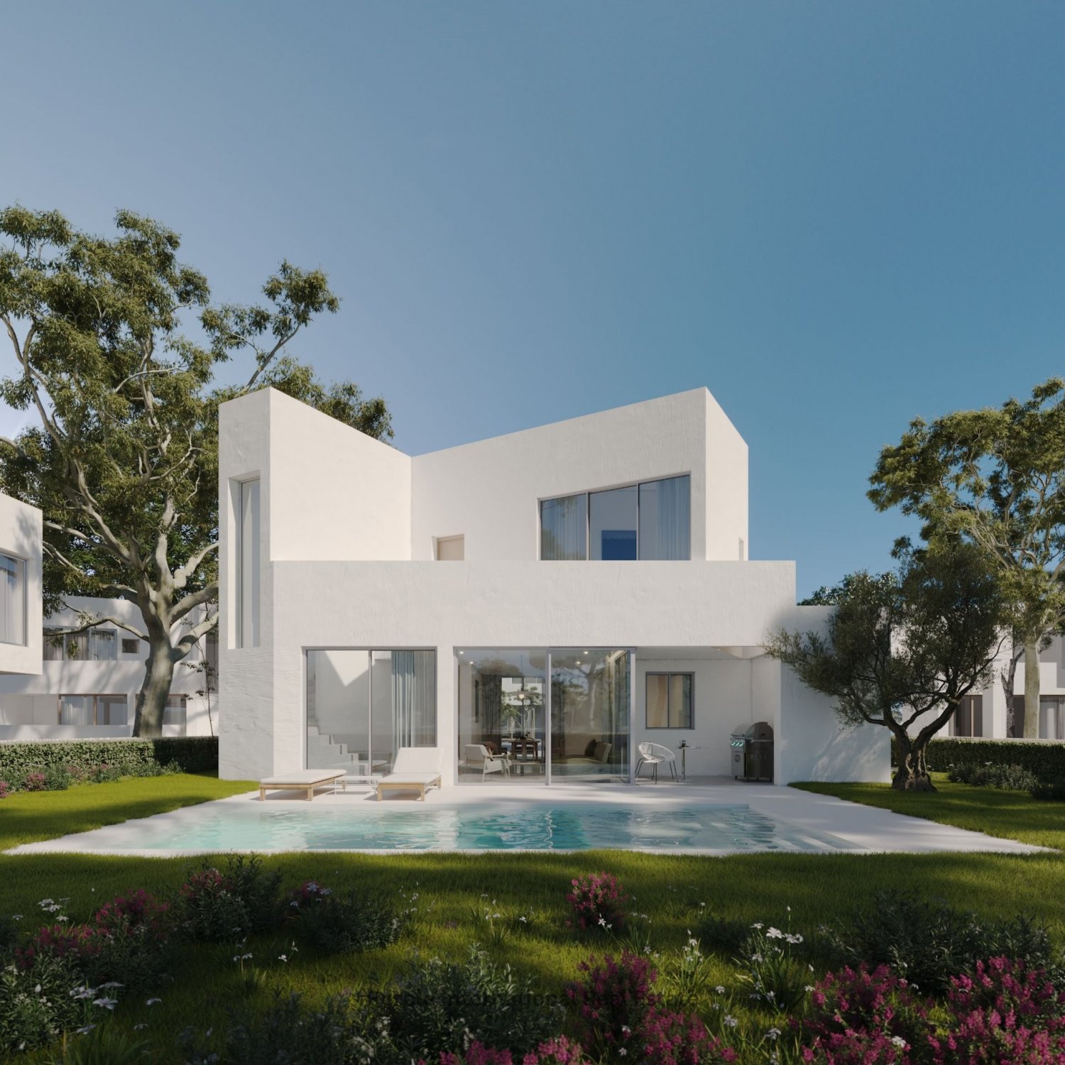 3 chambres Villa à Pervolia, Larnaka, Chypre No. 35314