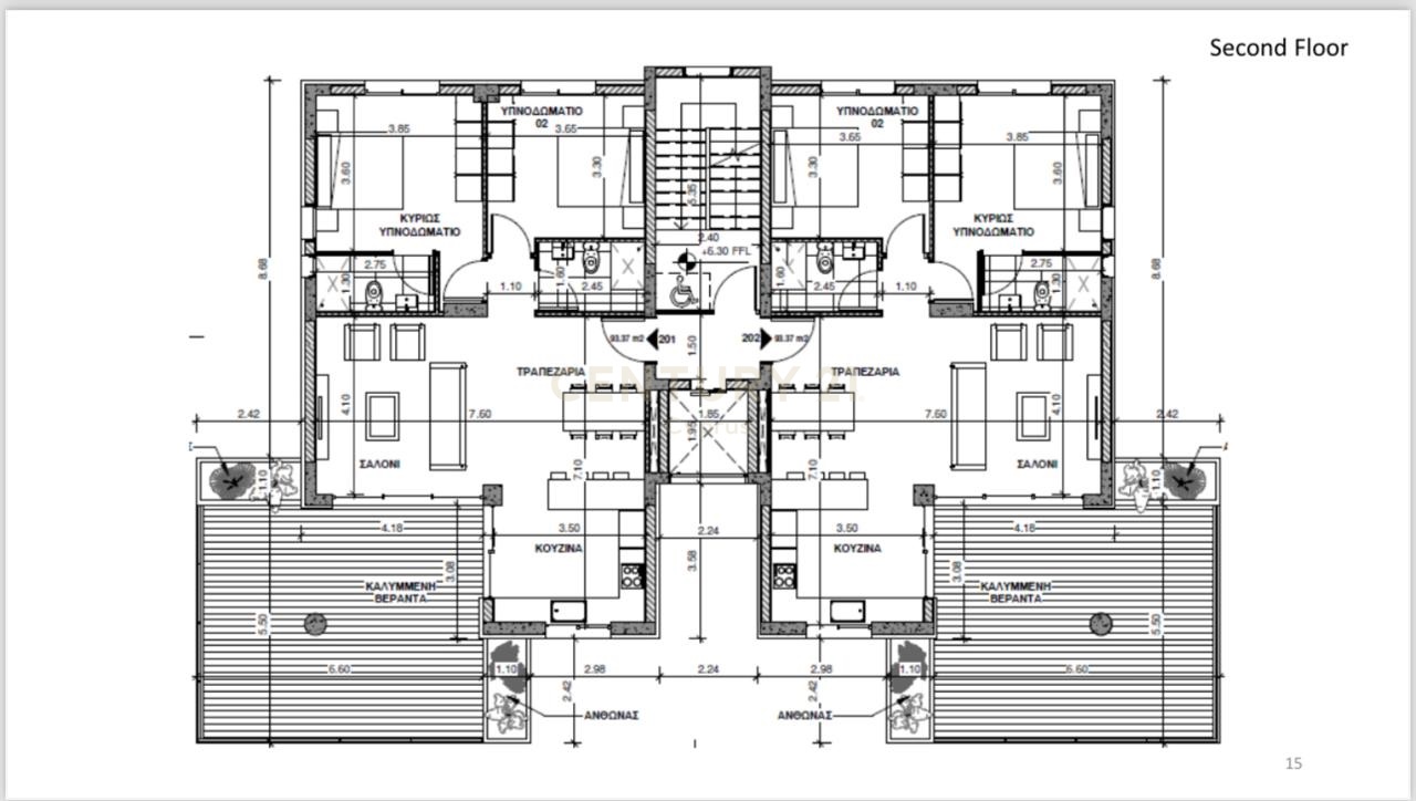2 bedrooms Apartment in Germasogeia, Limassol, Cyprus No. 55479
