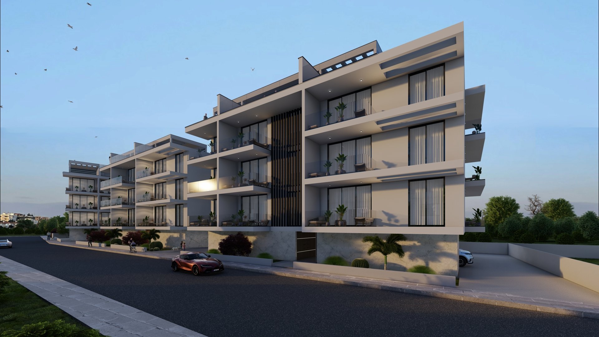 2 chambres Appartement à Oroklini, Larnaka, Chypre No. 28887