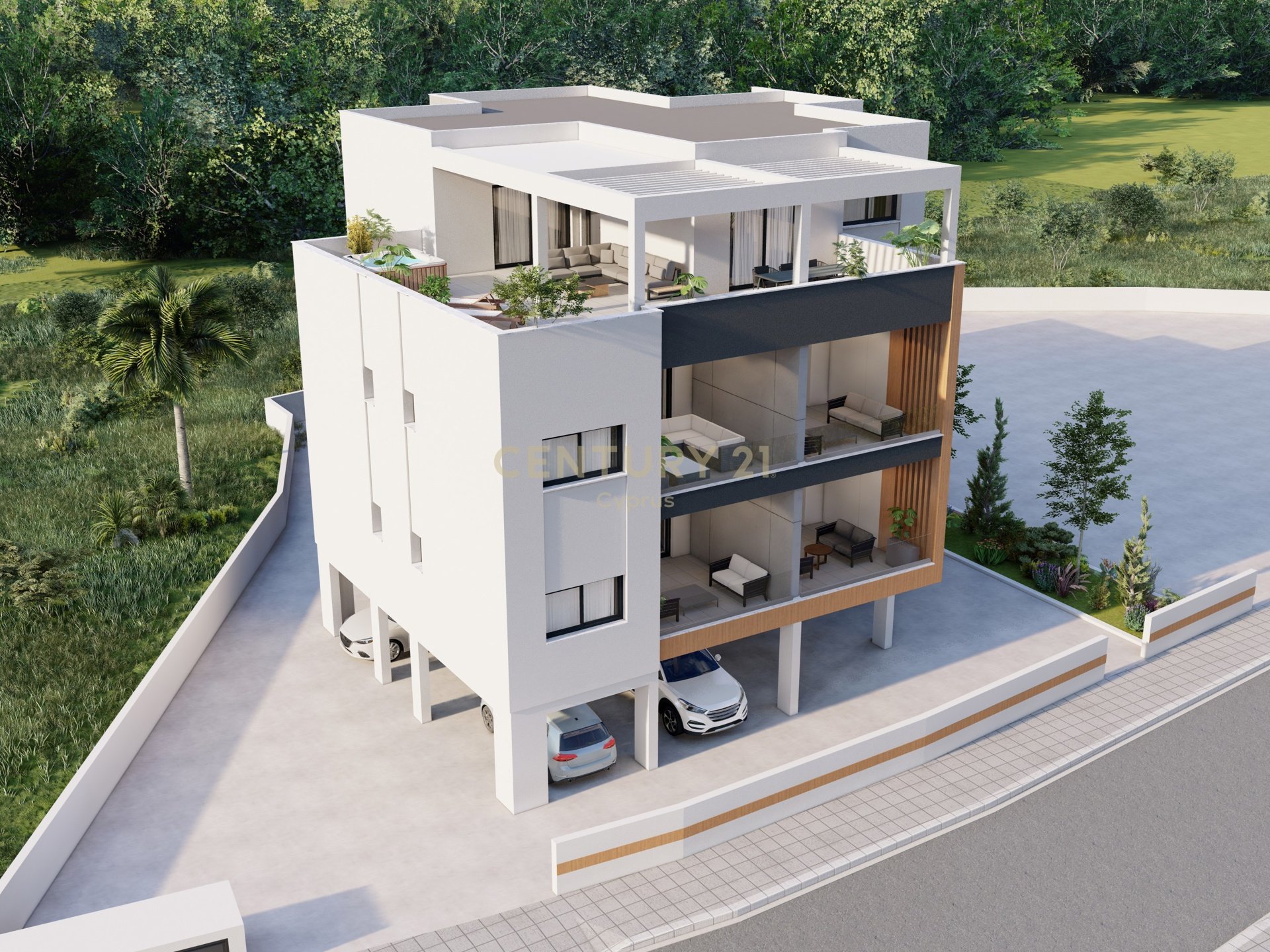 2 bedrooms Apartment in Parekklisia, Limassol, Cyprus No. 54160