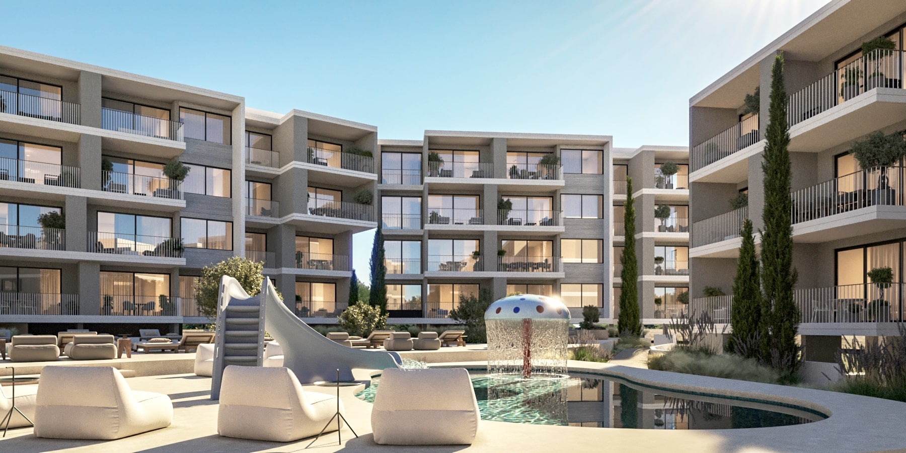 3 bedrooms Apartment in Paphos, Cyprus No. 39404