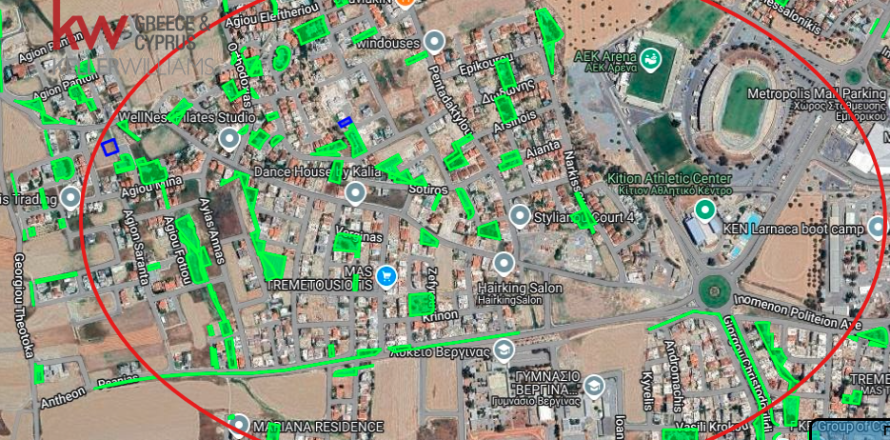 552m2 Land in Larnaka,  No. 40512