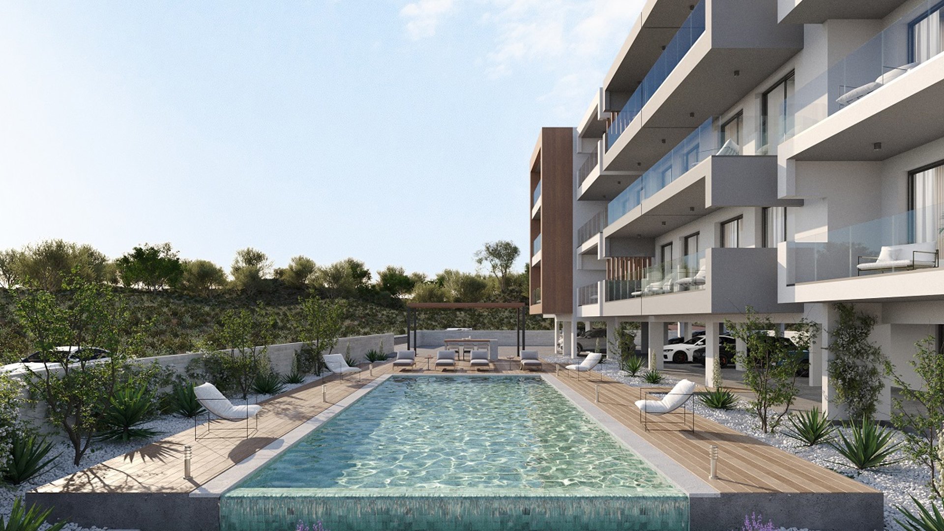 1 chambre Appartement à Paphos, Chypre No. 29434