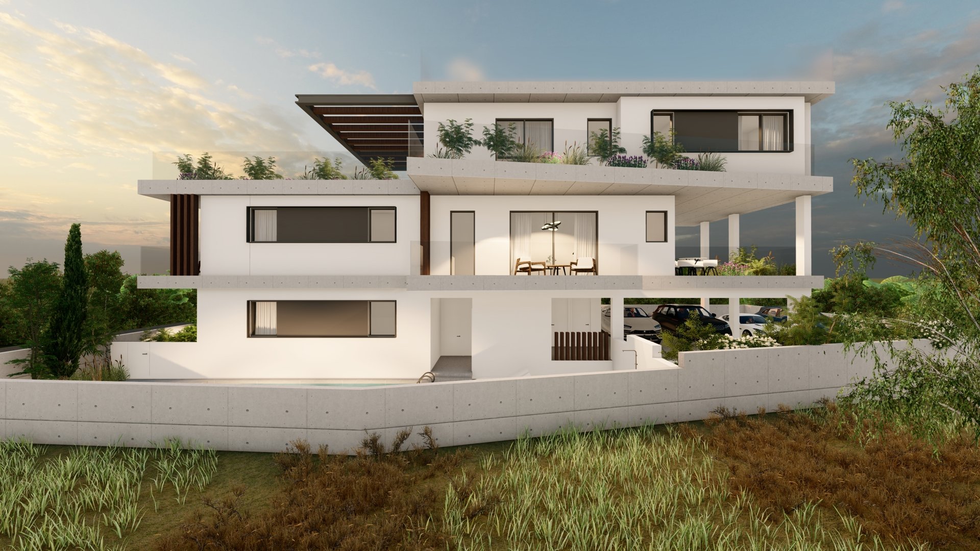 2 chambres Appartement à Konia, Paphos, Chypre No. 27172