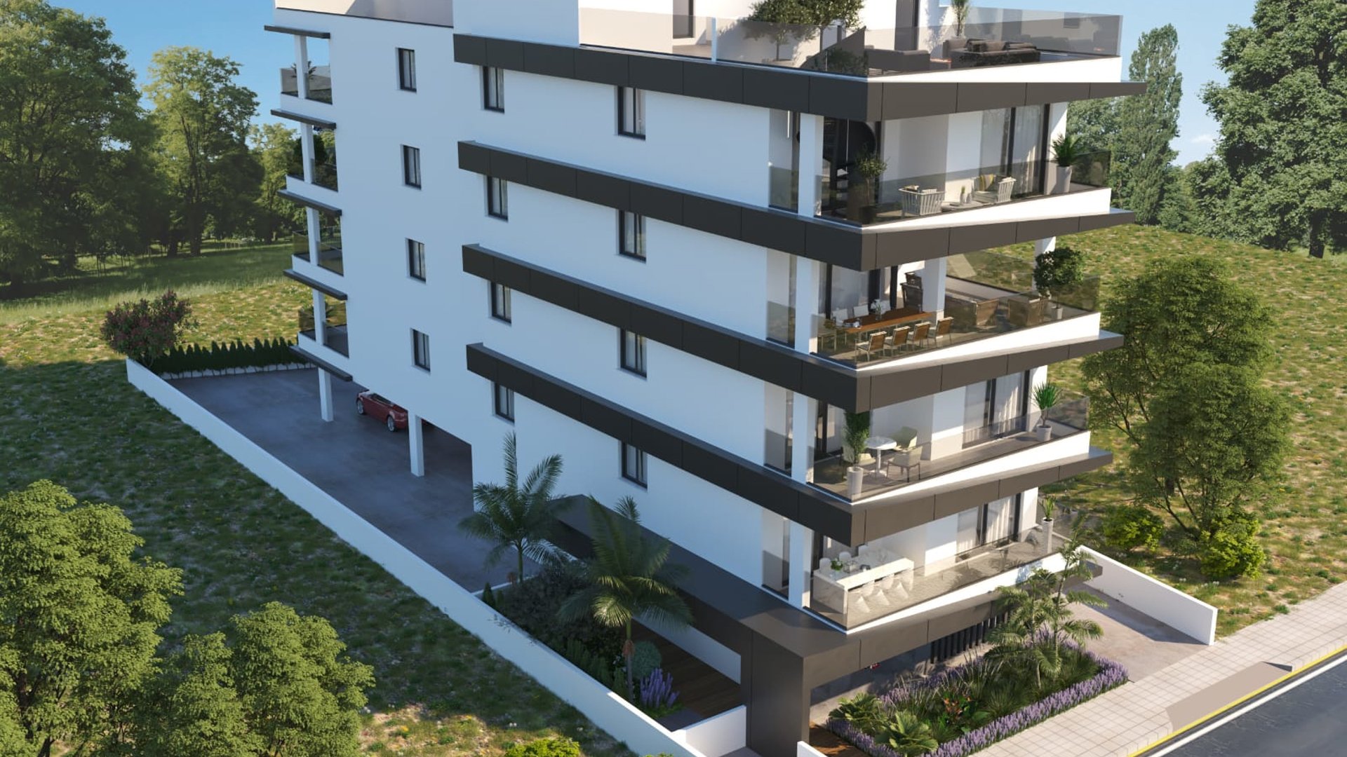 3 bedrooms Penthouse in Aradippou, Larnaka, Cyprus No. 27261