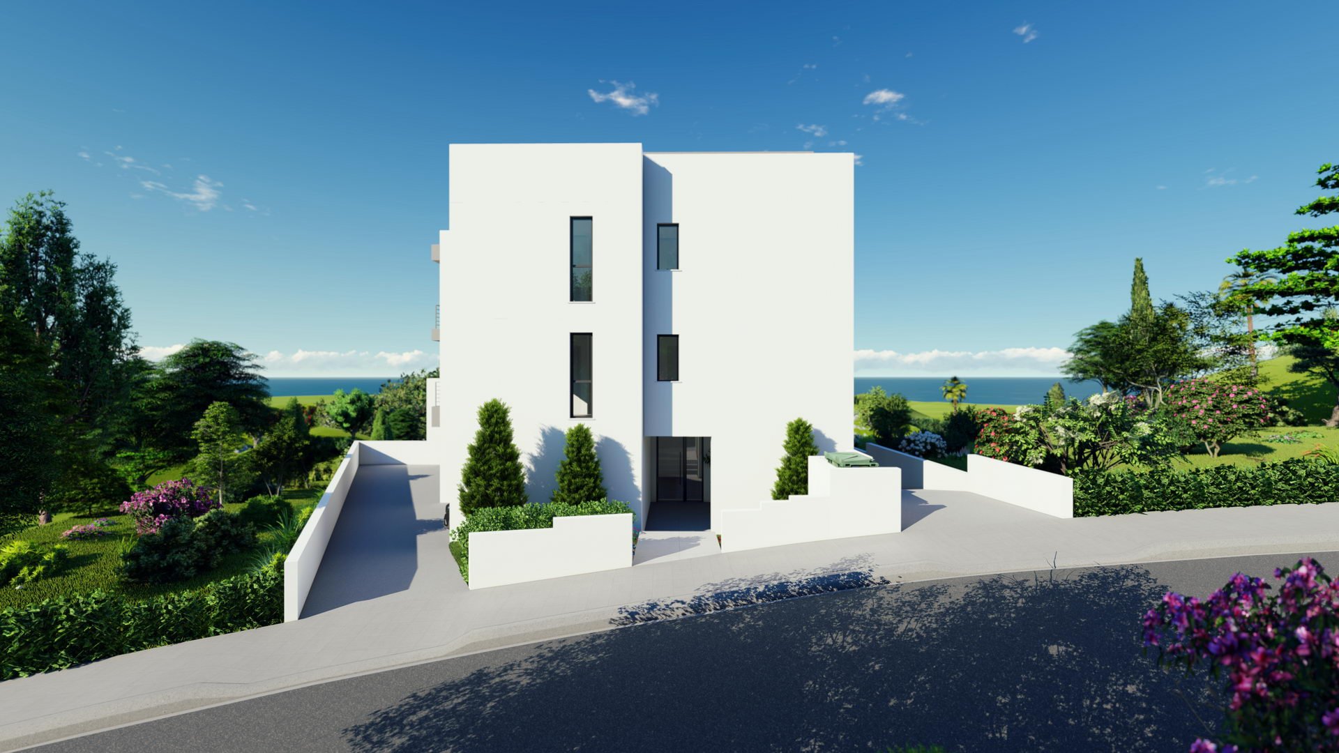 2 bedrooms Apartment in Mesa Chorio, Paphos, Cyprus No. 5415